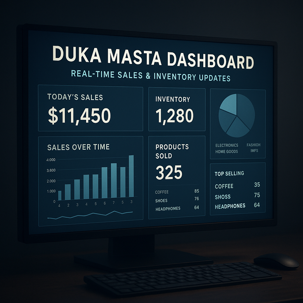Duka Masta Dashboard